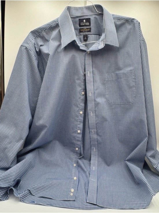 Stafford Other - Stafford Tailored Culture Travel Shirt Easy Care, Button-Up, Sizes Big 19 34/35